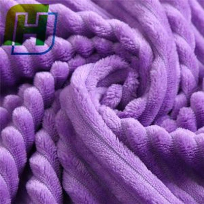 बैंगनी धारी मखमली कपड़े