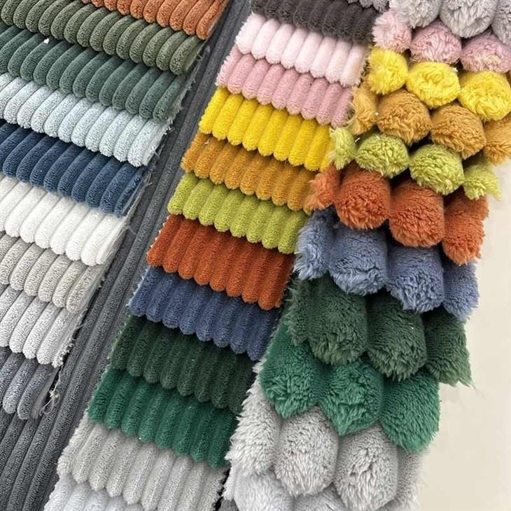 Stripe Fleece Upholstery Fabric best